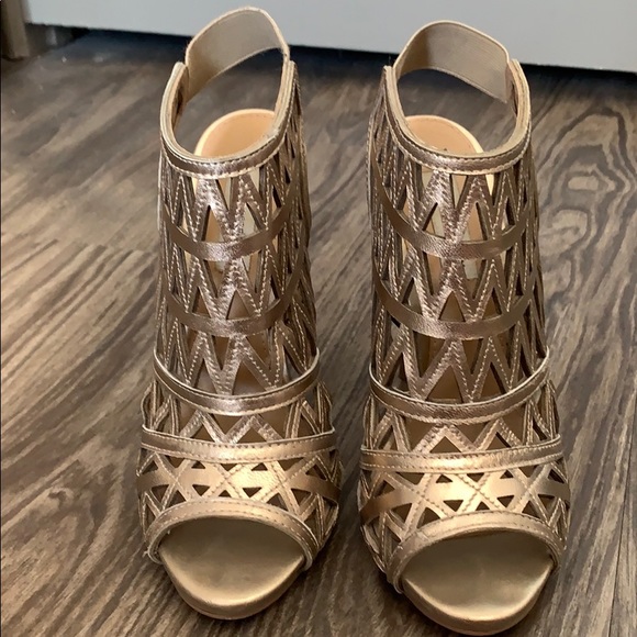 Steve Madden Open Toe Heels - Picture 1 of 2